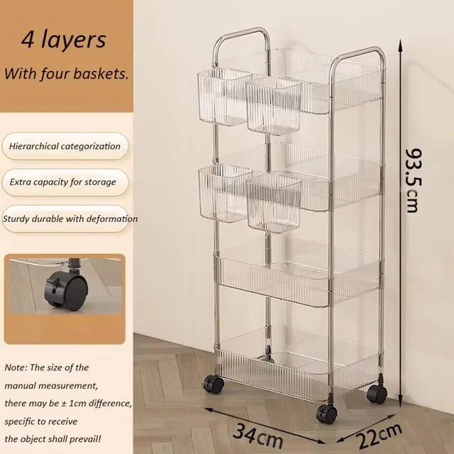 CrystalMove Rolling Trolley