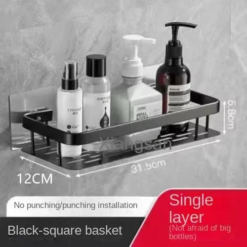 Bathroom Shelf plastics Shampoo Rack Makeup Storage Organizer Shower Shelf Bathroom Accessories No Drill Wall Corner Shelf