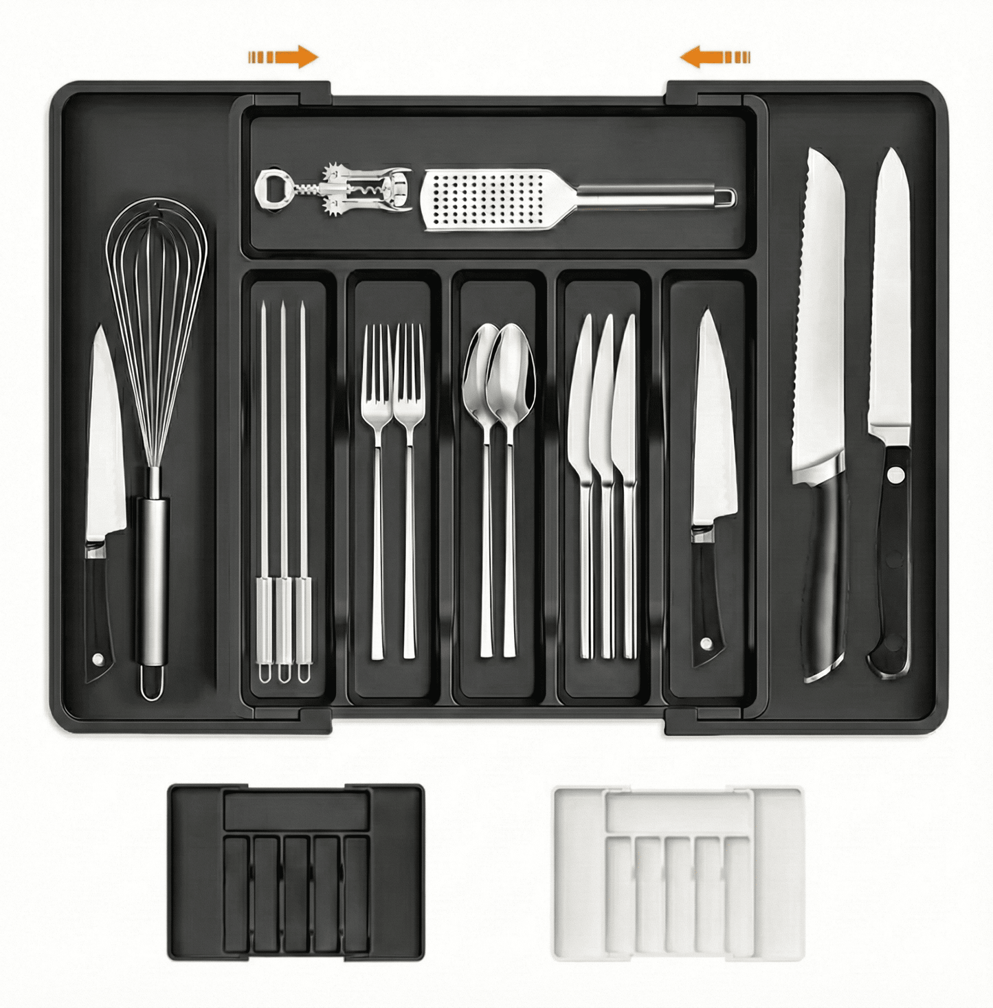 Expandable Custom-Fit Drawer Organizer