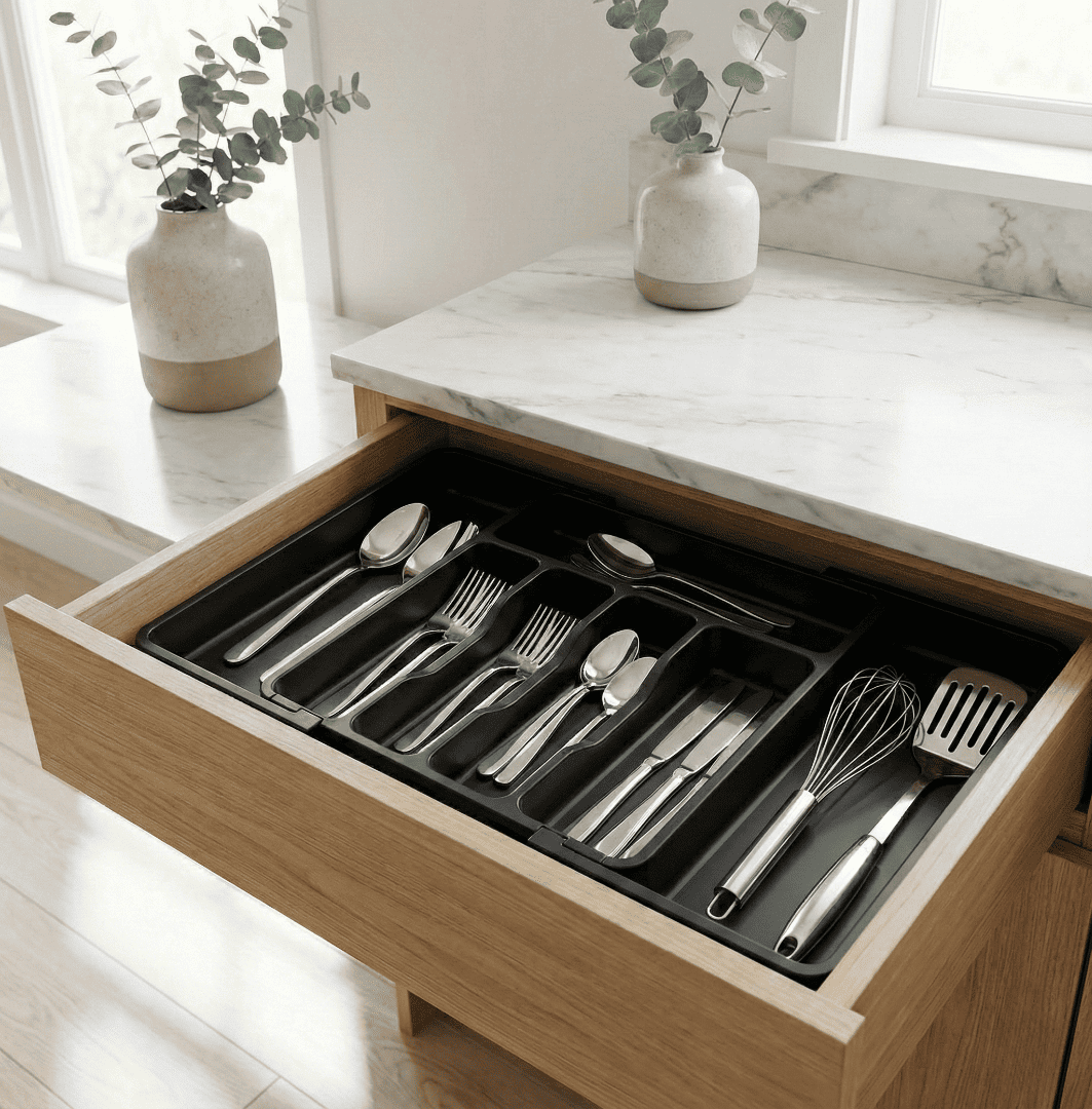 Expandable Custom-Fit Drawer Organizer
