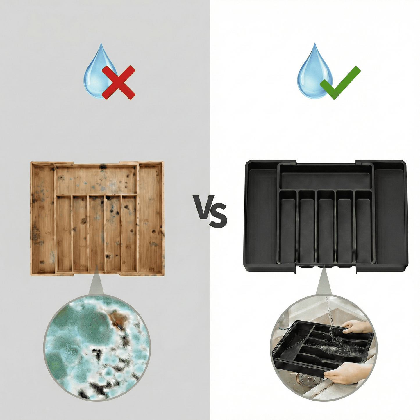 Expandable Custom-Fit Drawer Organizer