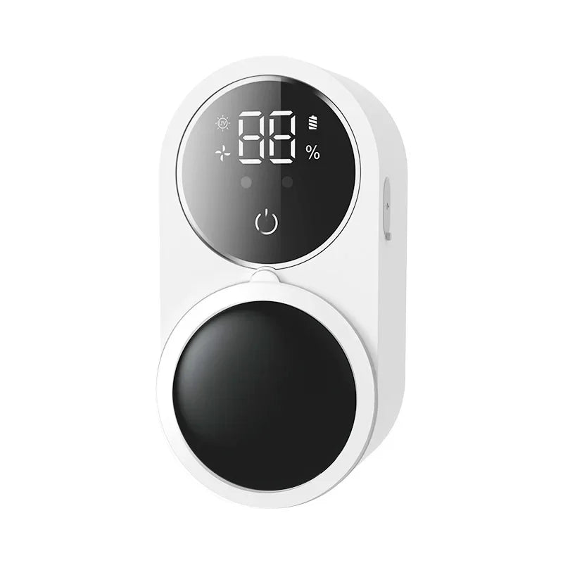 Tinsol Wall-mounted Mini Portable Rechargeable Travel Toothbrush Sterilizer with Charge Display UV Toothbrush Sterilizer Case