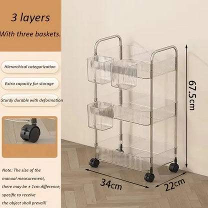 CrystalMove Rolling Trolley